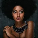 Collar Vanguard Icon - cristales gris oscuro metálico | Joyería artesanal española